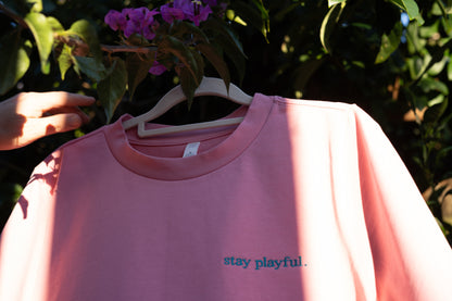 Pop tee - pink